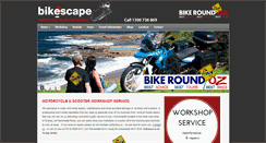 Desktop Screenshot of bikescape.com.au